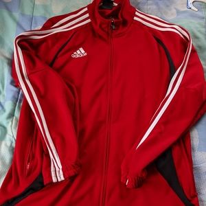 Mens Adidas soccer sweat suit top